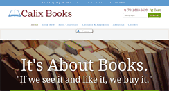 Desktop Screenshot of calixbooks.com